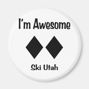 Ich bin fantastischer Ski Utah Magnet