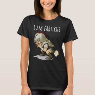 Ich bin Fartacus Farticus Funny Furz und Fark T-Shirt