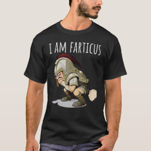 Ich bin Fartacus Farticus Funny Furz und Fark T-Shirt