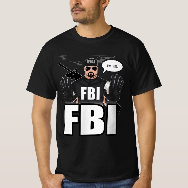 Ich bin FBI T-Shirt (Vorderseite)
