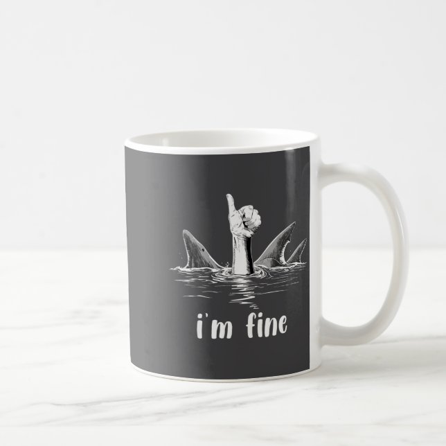 Ich bin feine Sprüche Wunder Kaffeetasse (Rechts)