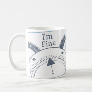 Ich bin feine Tasse. Geschenk der Unterstützung   Kaffeetasse