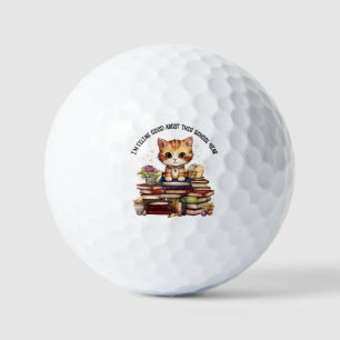 Ich bin Feline gut an diesem Schuljahr Golfball