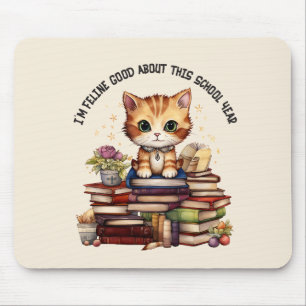Ich bin Feline gut an diesem Schuljahr Mousepad