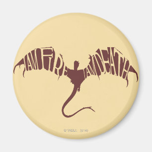 Ich bin Feuer, ich bin tot - Grafik Magnet