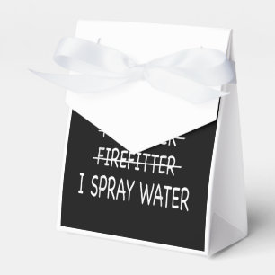 Ich bin Feuerwehrmann, die Funny Mens I Spray Wate Geschenkschachtel