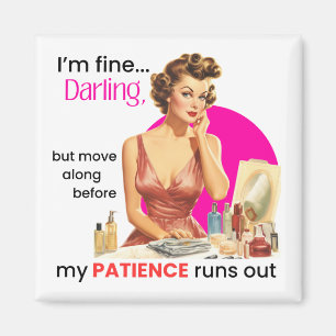 Ich bin Fine Darling Magnet