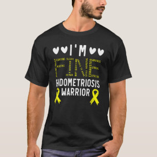 Ich bin Fine Endo Warrior Endometriose Awareness D T-Shirt