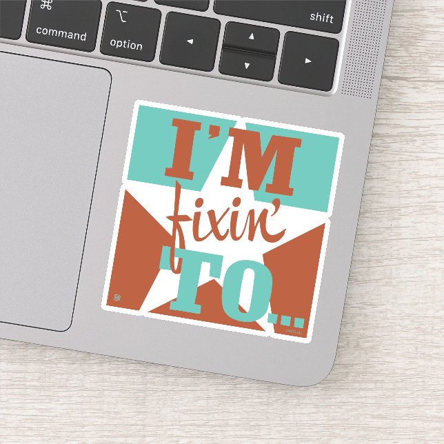 Ich bin fixiert auf aufkleber (Detail)