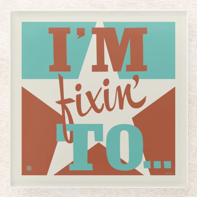 Ich bin fixiert auf glasuntersetzer (Vorderseite)