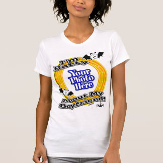 Ich bin fleißig über mein Freund Foto White T-Shirt