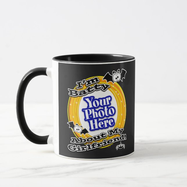 Ich bin fleißig über mein Girlfriend Black Tasse (Links)