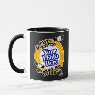 Ich bin fleißig über meine Ehefrau Foto Black Tasse