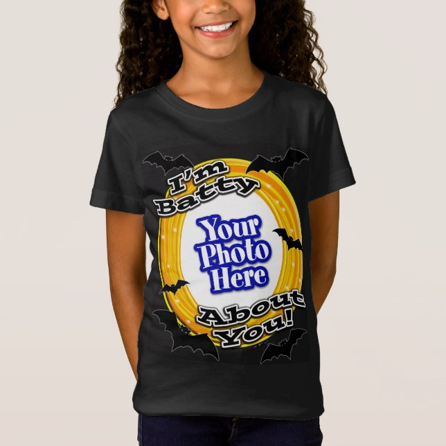 Ich bin fleißig, wenn du Beängstigende Fledermäuse T-Shirt (Vorderseite)