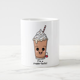 Ich bin Frappe-tastisch | Rahm mit Schlagsahne Jumbo-Tasse