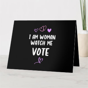 Ich bin Frau und schaue mir bei der Abstimmung zu Karte