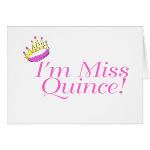 Ich bin Fräulein Quince