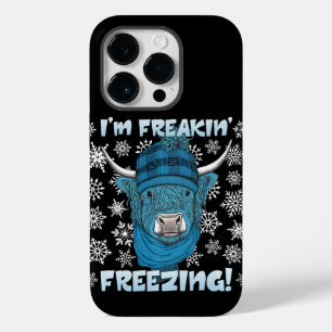 Ich bin Freakin' eiserner Hochlandkuhpullover Case-Mate iPhone 14 Pro Hülle