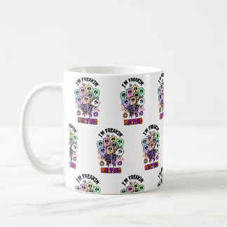 Ich bin Freakin, ich schmelze Halloween-Eiscreme-G Kaffeetasse