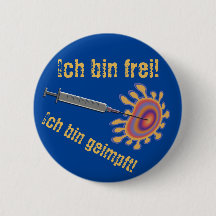 Ich bin frei! Ich bin geimpft!