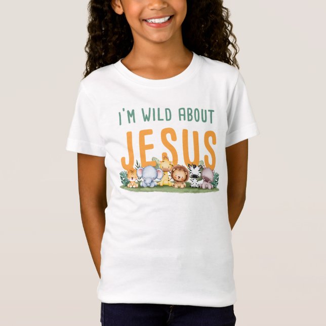 Ich bin frei über Jesus Kinder und Frauen Christli T-Shirt (Vorderseite)