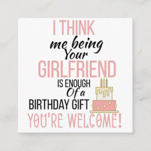 Ich bin Freundin Begleitkarte