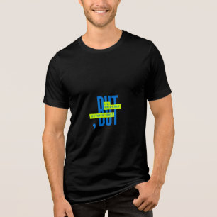Ich bin freundlich, aber meine Frau nicht – Lustig Tri-Blend Shirt