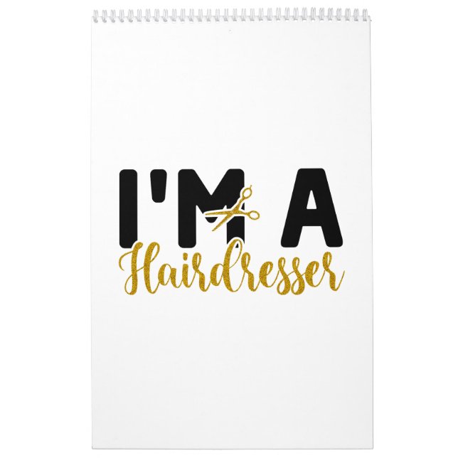 Ich bin Friseur Kalender (Titelbild)