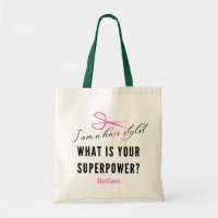 Ich bin Friseurin und deine Superhelden-Tasche