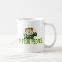 Ich bin Frog People. Tasse