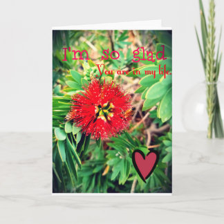 Ich bin froh, dass du in meinem Leben bist Karte