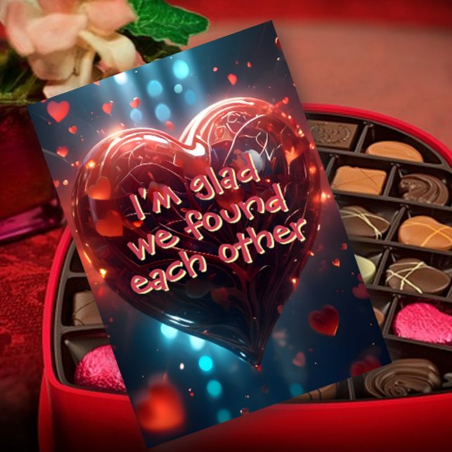 Ich bin froh, dass wir uns gegenseitig Valentine C Einladung (Von Creator hochgeladen)