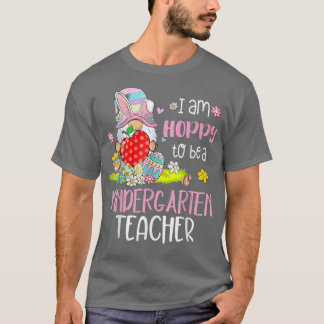 Ich bin froh, ein Kinderlehrer zu sein Bunny Gnome T-Shirt