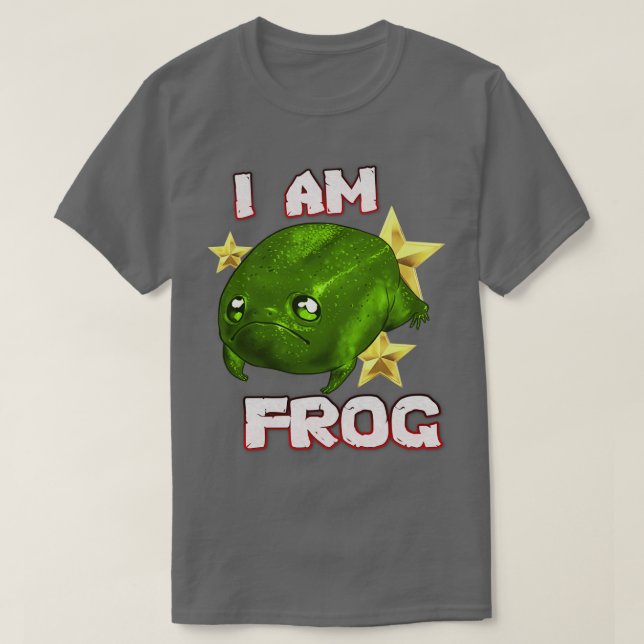 Ich bin Frosch T-Shirt (Design vorne)