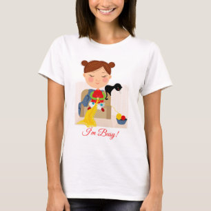 Ich bin für den T - Shirt der Frauen beschäftigt