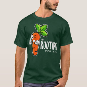 Ich bin für dich Rote Rübe Vegetarisch T-Shirt