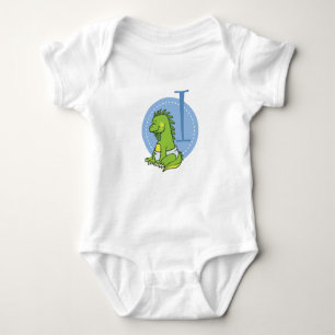 Ich bin für Iguana Baby Strampler
