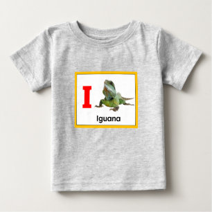 Ich bin für Iguana Baby T-shirt
