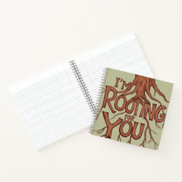 Ich bin für Ihr Notebook Notizbuch