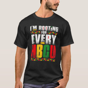 Ich bin für jeden HBCU Black History Monat Pri T-Shirt