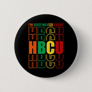 Ich bin für jeden Hbcu Black History Month Gra Button