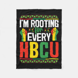 Ich bin für jeden Hbcu Black History Month Stu Fleecedecke