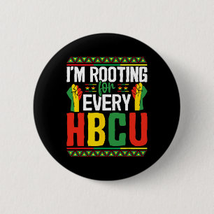 Ich bin für jeden Hbcu Black History Month Student Button