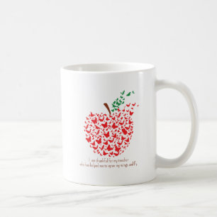 Ich bin für meinen Lehrer dankbar Tasse