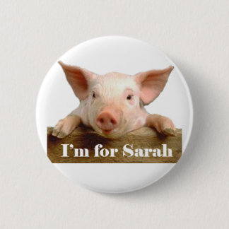 Ich bin für Sarah-Knopf Button