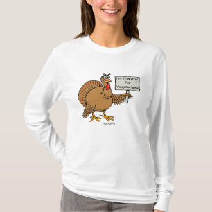 Ich bin für Vegetarier dankbar T-Shirt