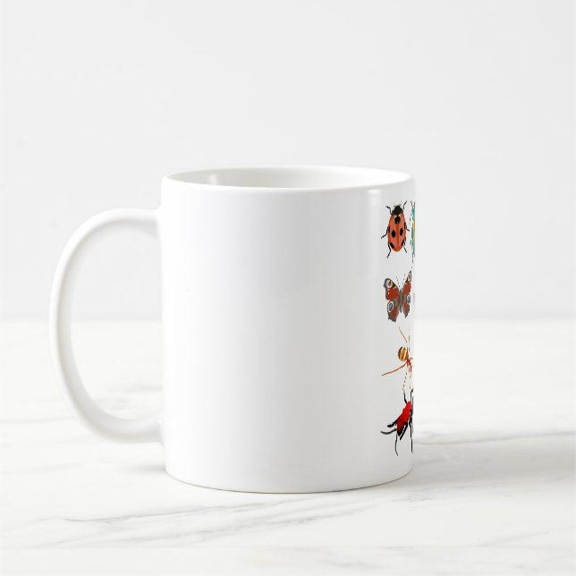 Ich bin für Wirbeltiere Kaffeetasse (Links)