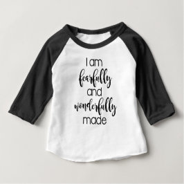 Ich bin furchtbar und wunderbar Made Säugling T-Sh Baby T-shirt