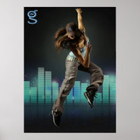 Ich bin G Clothing - Tanzposter