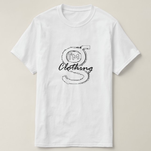 Ich bin G-Kleidungs-T - Shirt (Design vorne)